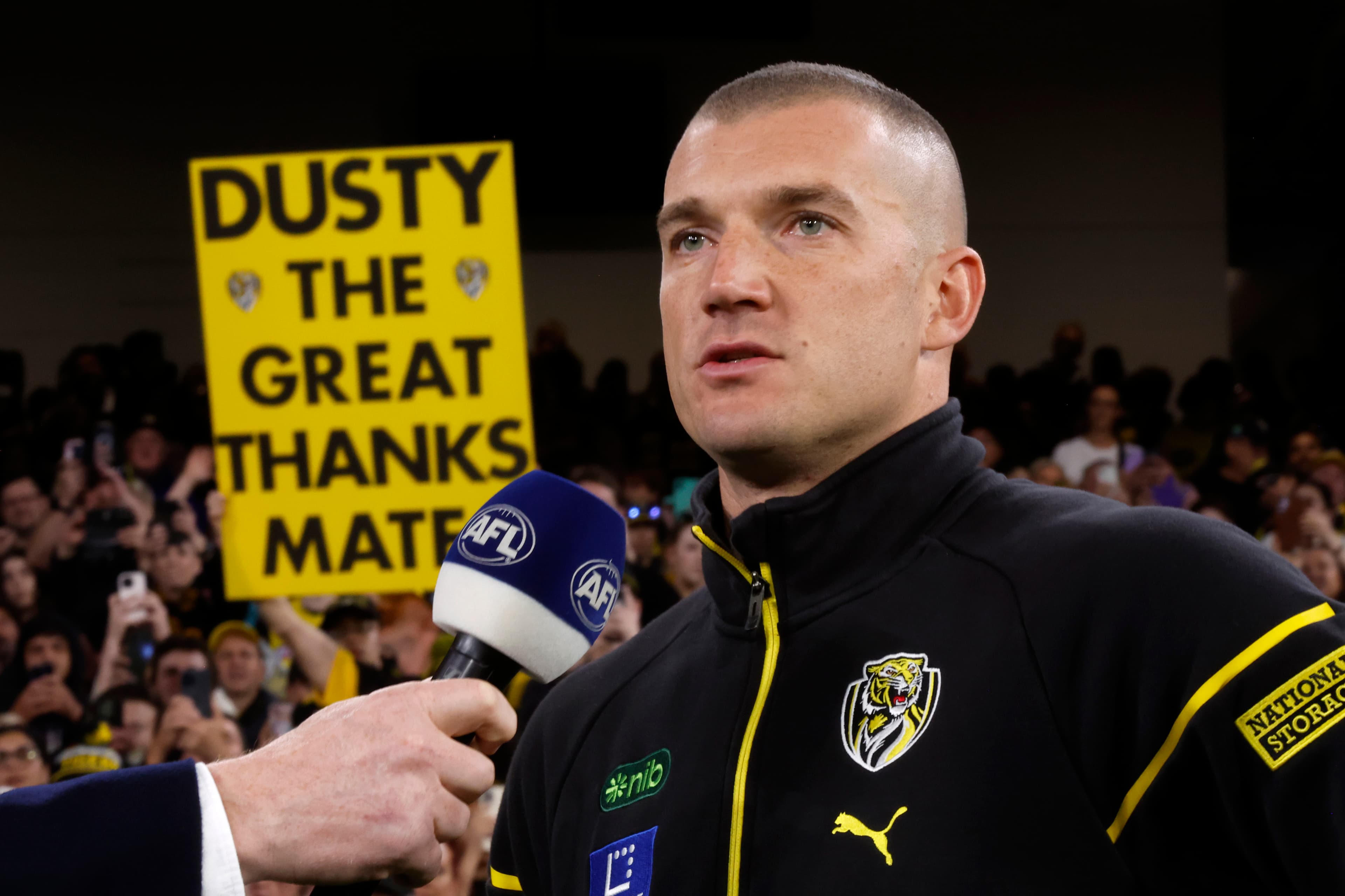 “Cannot get my head around it”: Edmund and Mooney react to Dustin Martin media rumours
