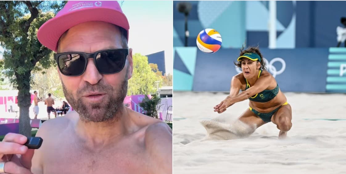 "Bigger than the Olympics": Cornes locks in for beach volleyball