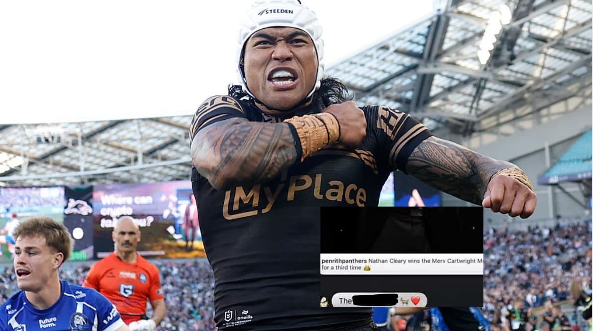 Panthers star defends sexualised social media posts