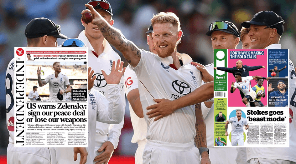 Pom's view: "Blood curdling" demolition job scrambles Aussie minds