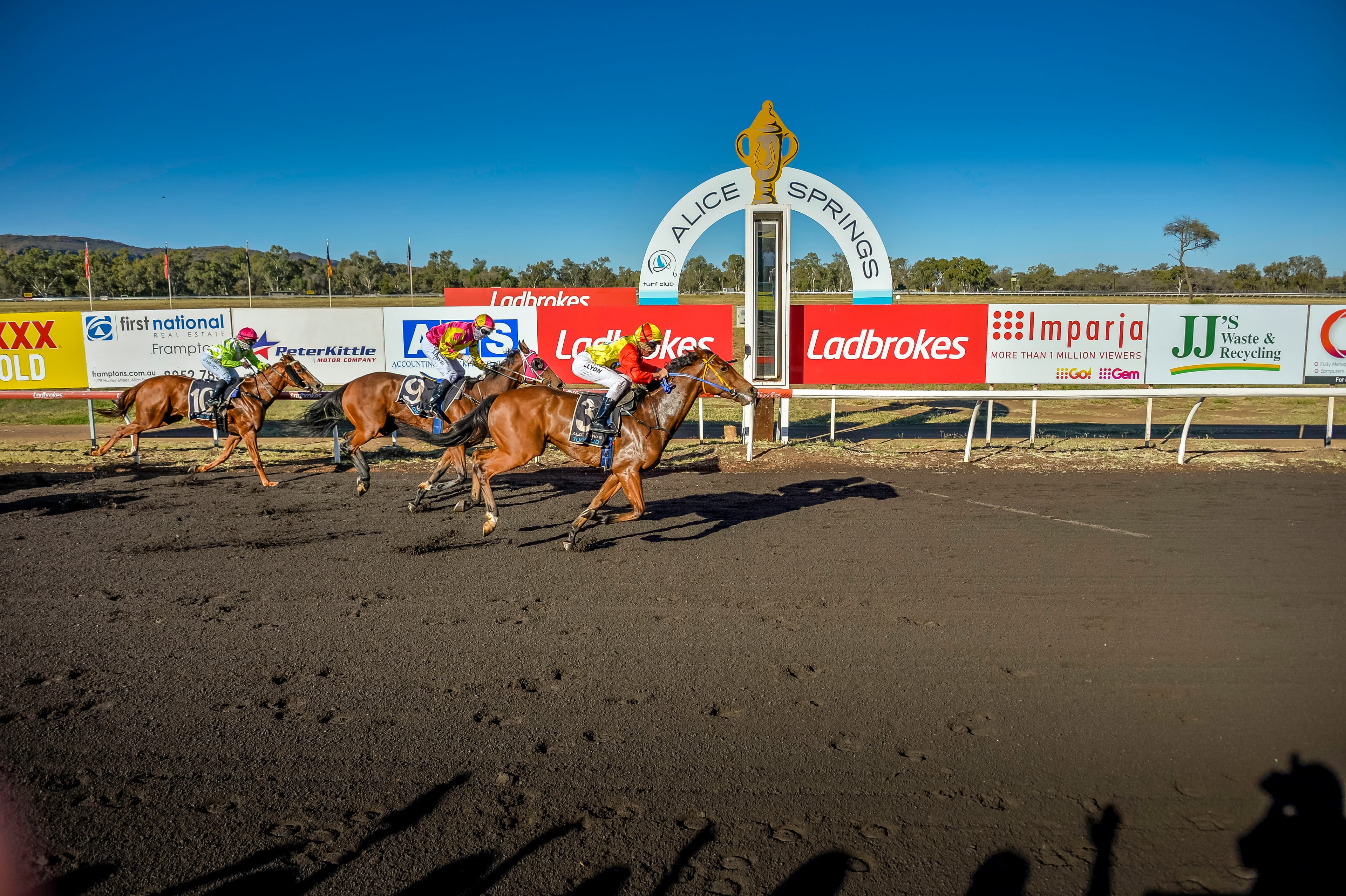Andrew O’Toole’s SATURDAY best at Alice Springs (21/11)