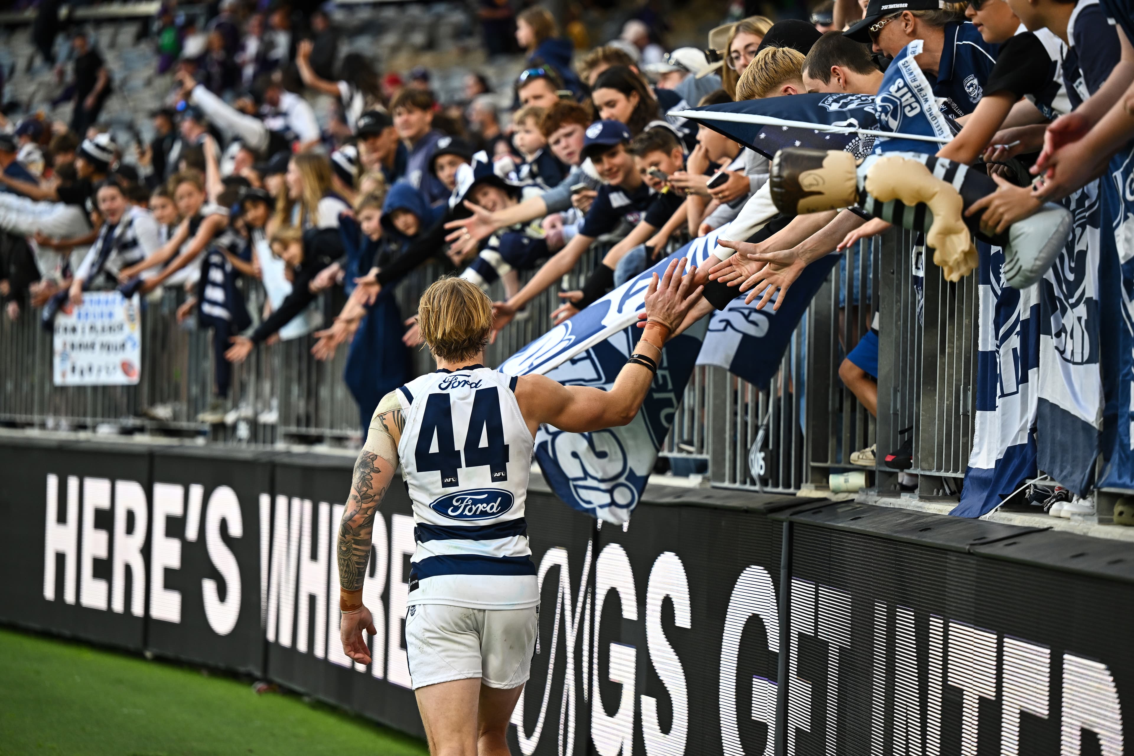 Geelong star a late out ahead of Gather Round opener