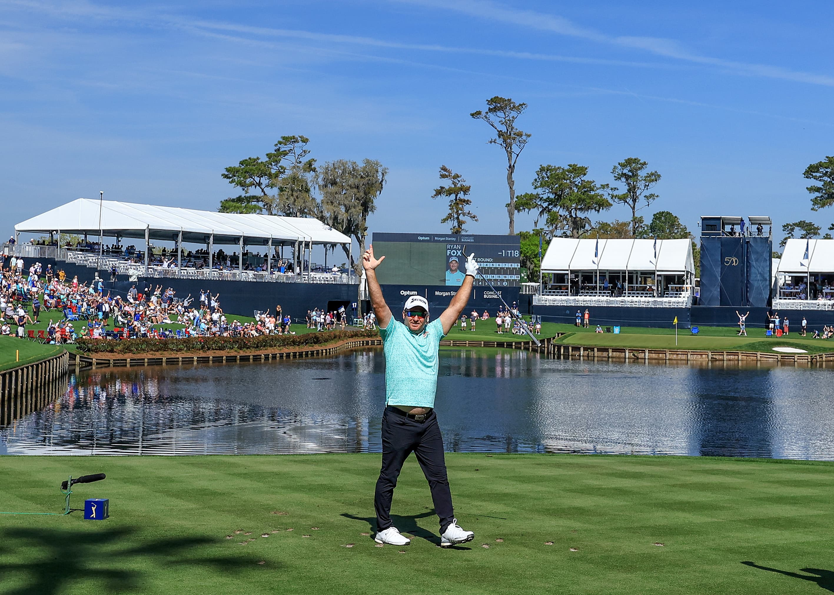 Ryan Fox aces iconic 17th at The Players Championship
