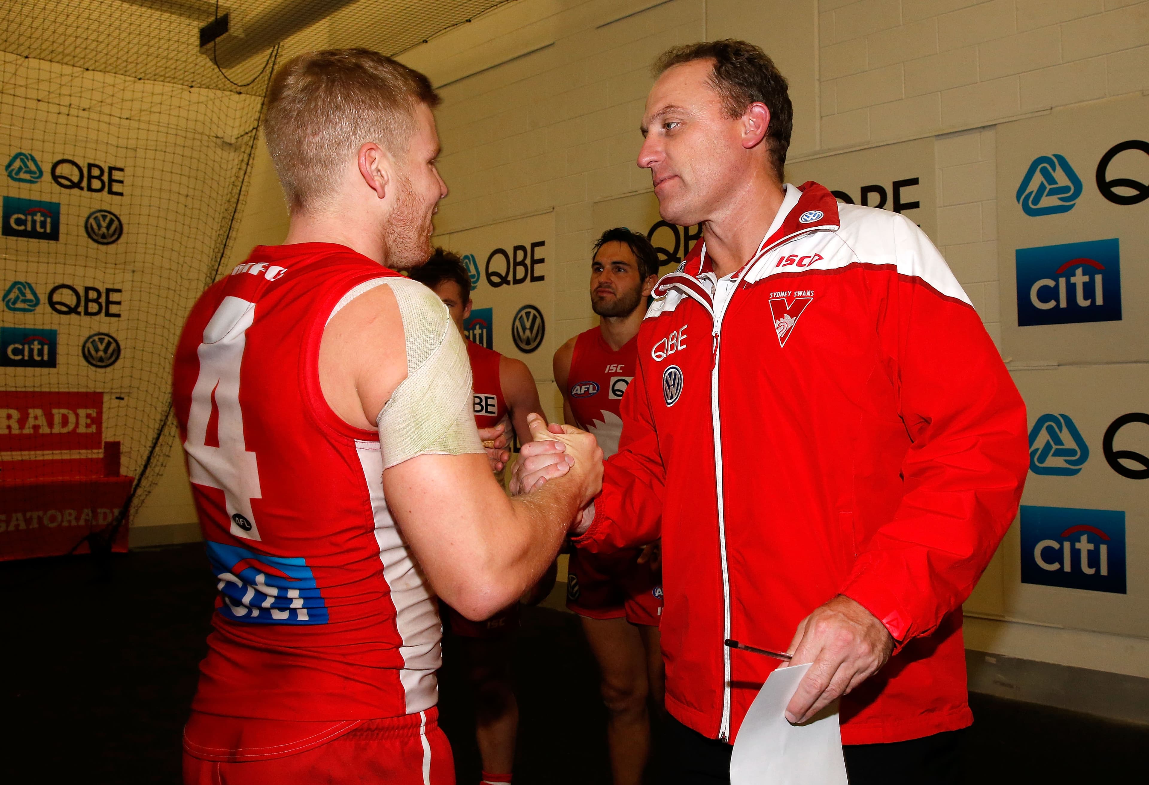 Hannebery recalls the biggest spray he ever copped from former Swans coach Longmire