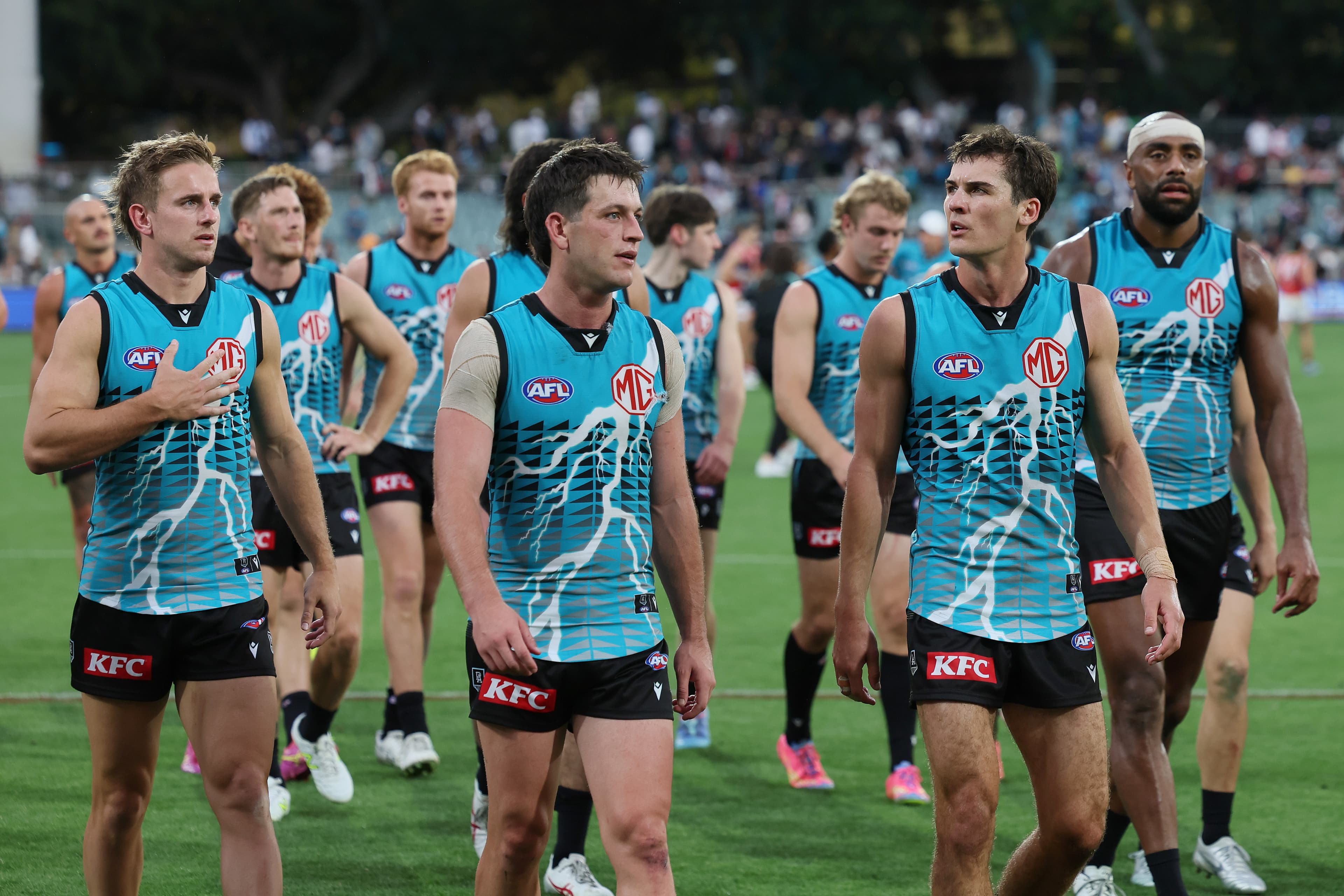 “Natural born leader”: Lyon flags potential Port Adelaide captaincy error