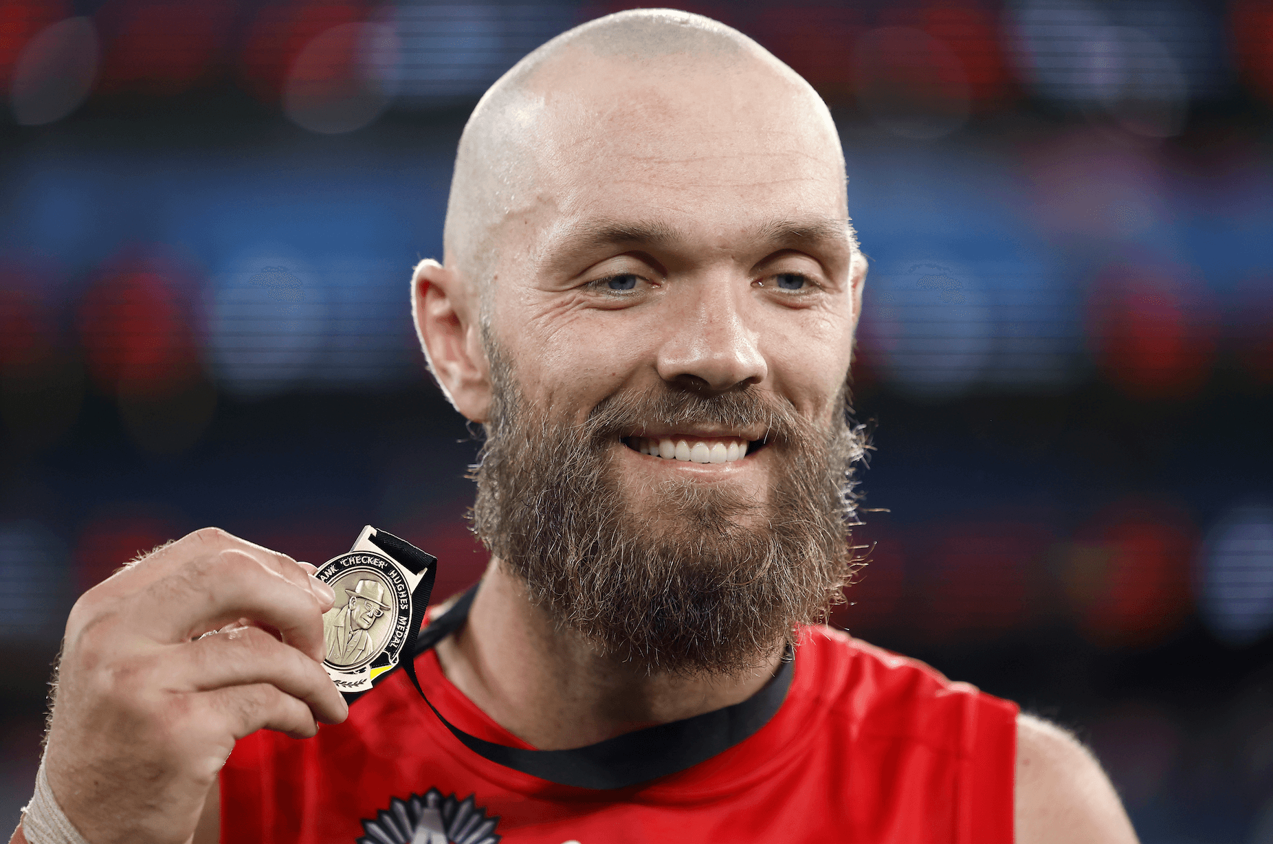Max Gawn reminding the footy world he’s still the top dog