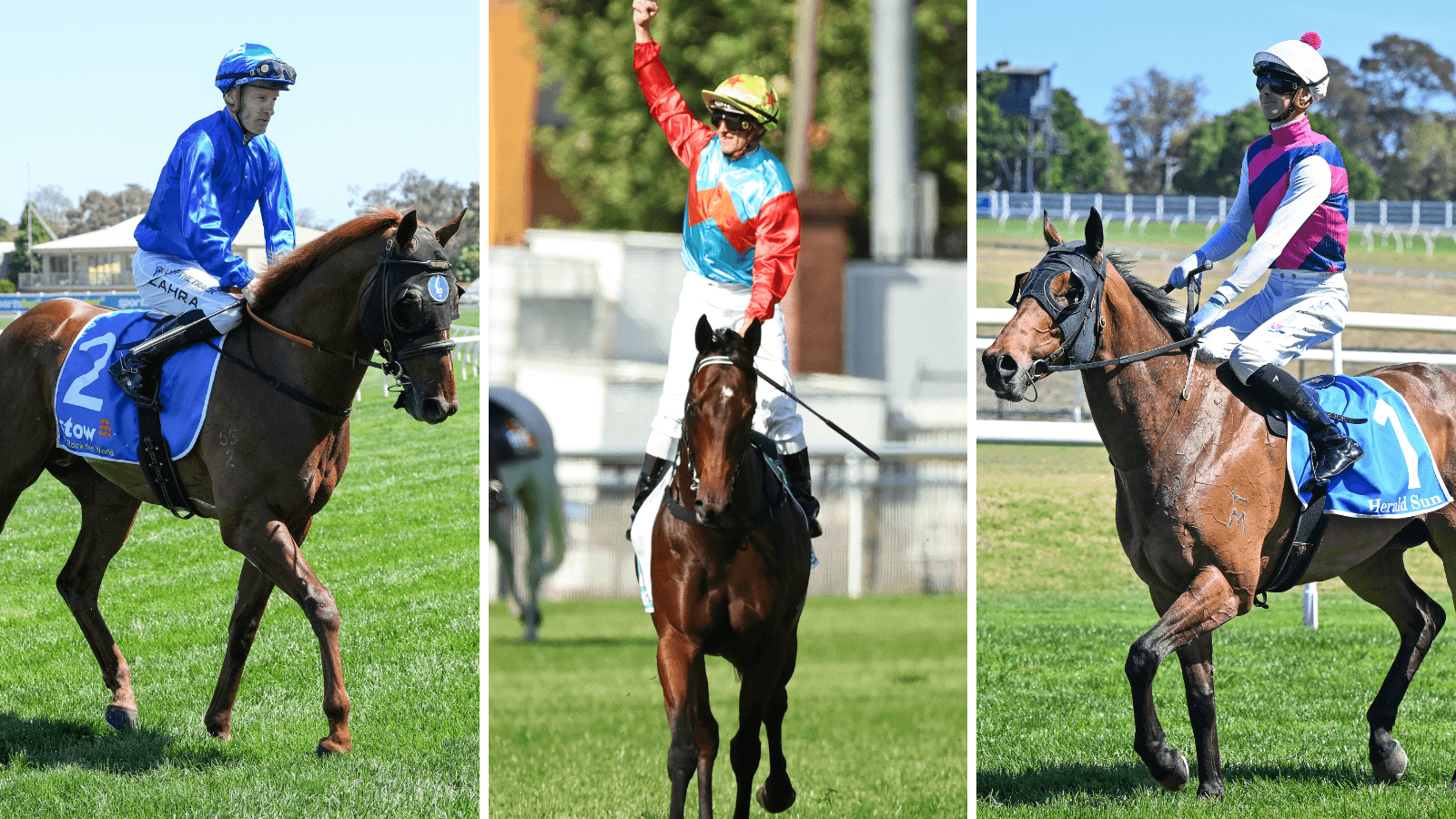 The top five wins at Caulfield & Randwick on Saturday