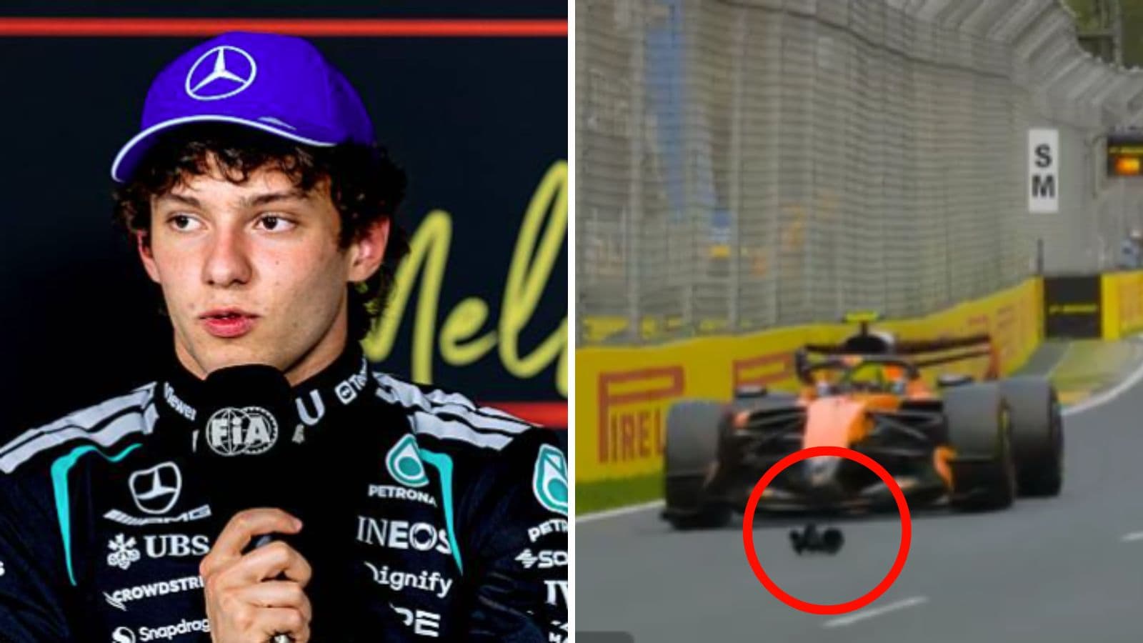 Antonelli and Mercedes avoids grid penalty following loose part